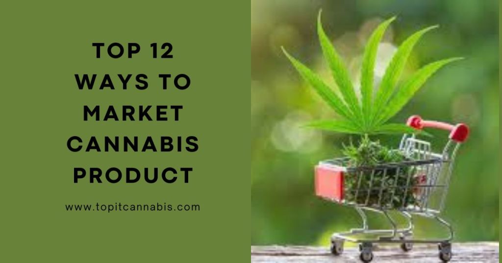 Top 12 ways to market cannabis product